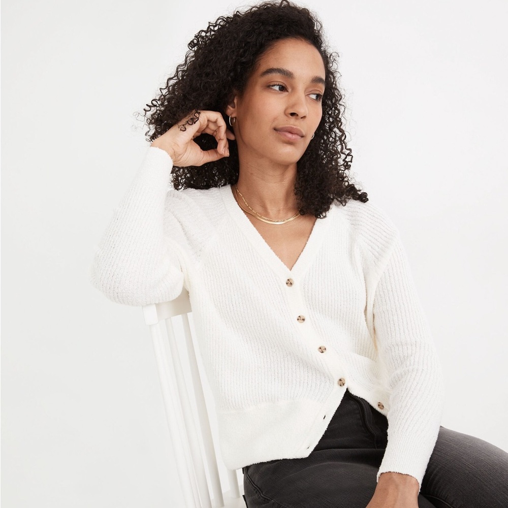 Madewell Maysville V-Neck Cardigan Sweater